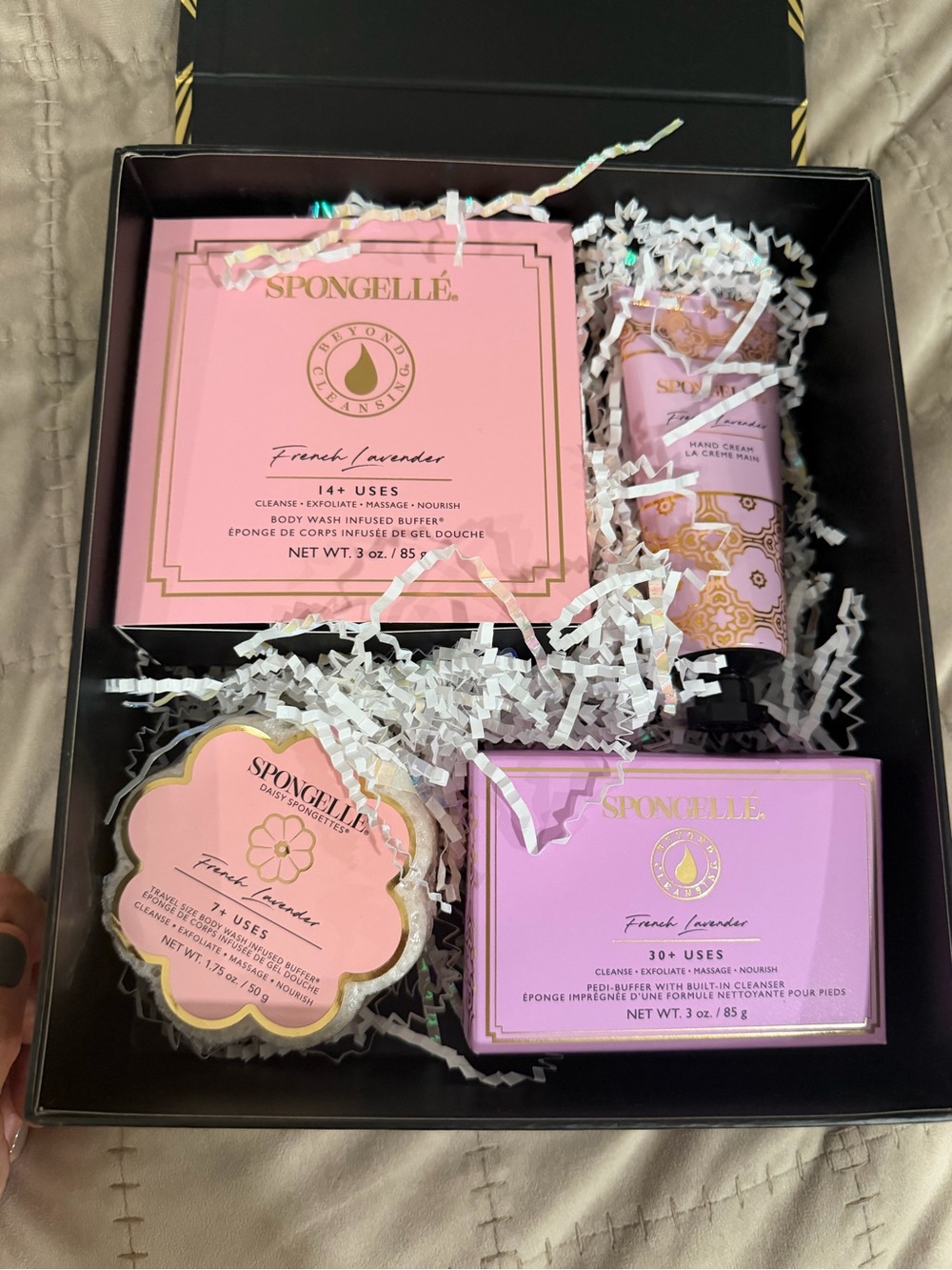 Spongelle All-In-One Body Treatment Set in French Lavender New In Box - Picture 7 of 7
